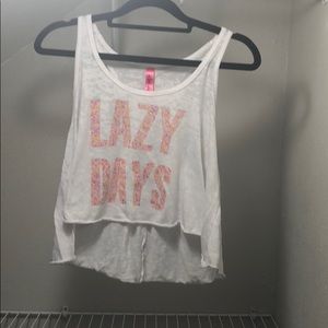 Crop top tank top